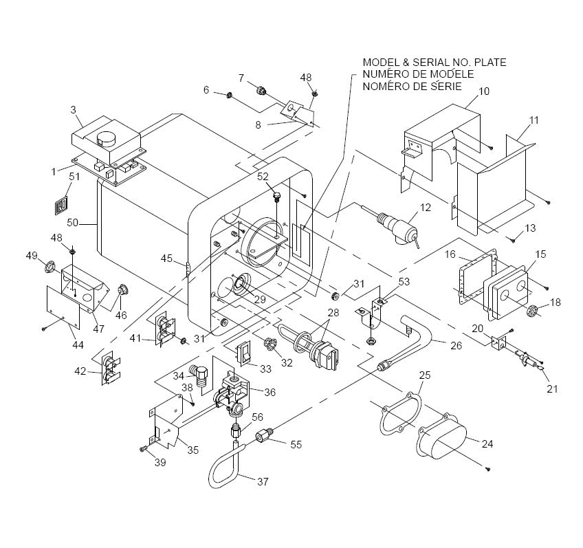 Heater Parts Diagram Suburban Sw6del Water Heater Suburban SW6DEL