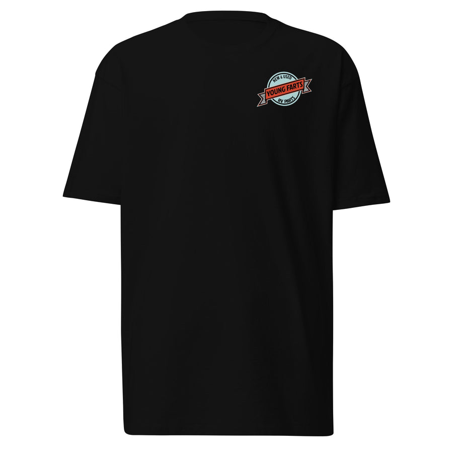 Young Farts (Shop-Tested) T-Shirt black front view