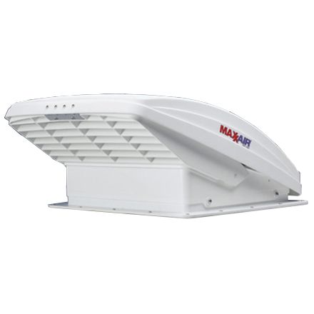 Maxxair 00-07000K Maxxfan Deluxe with Remote - White