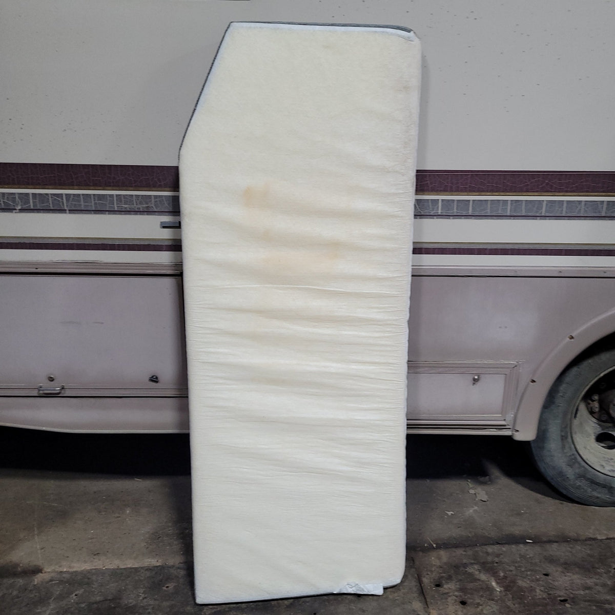 Buy Used Bunk Mattress 71" X 28" X 3 1/2" D with diagonal cut corner