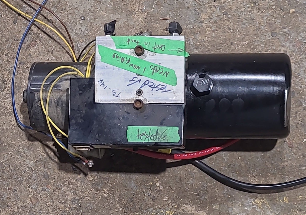 Buy Used Dewald RV Slide Out Hydraulic Pump/Motor/Tank Assembly Online Young Farts RV Parts