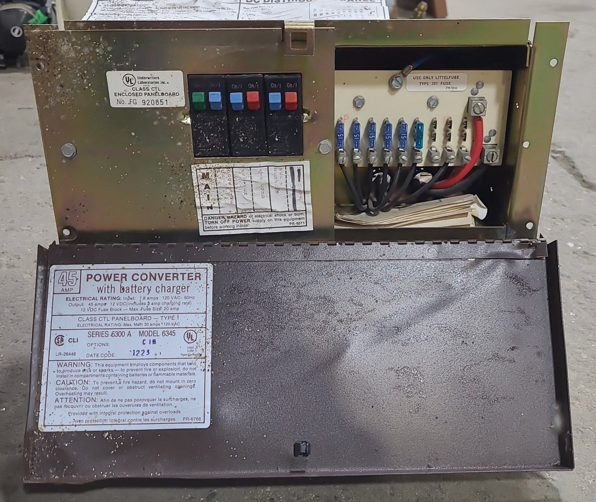 Buy Used 45 AMP Converter Series 6300 A Model 6345 Online