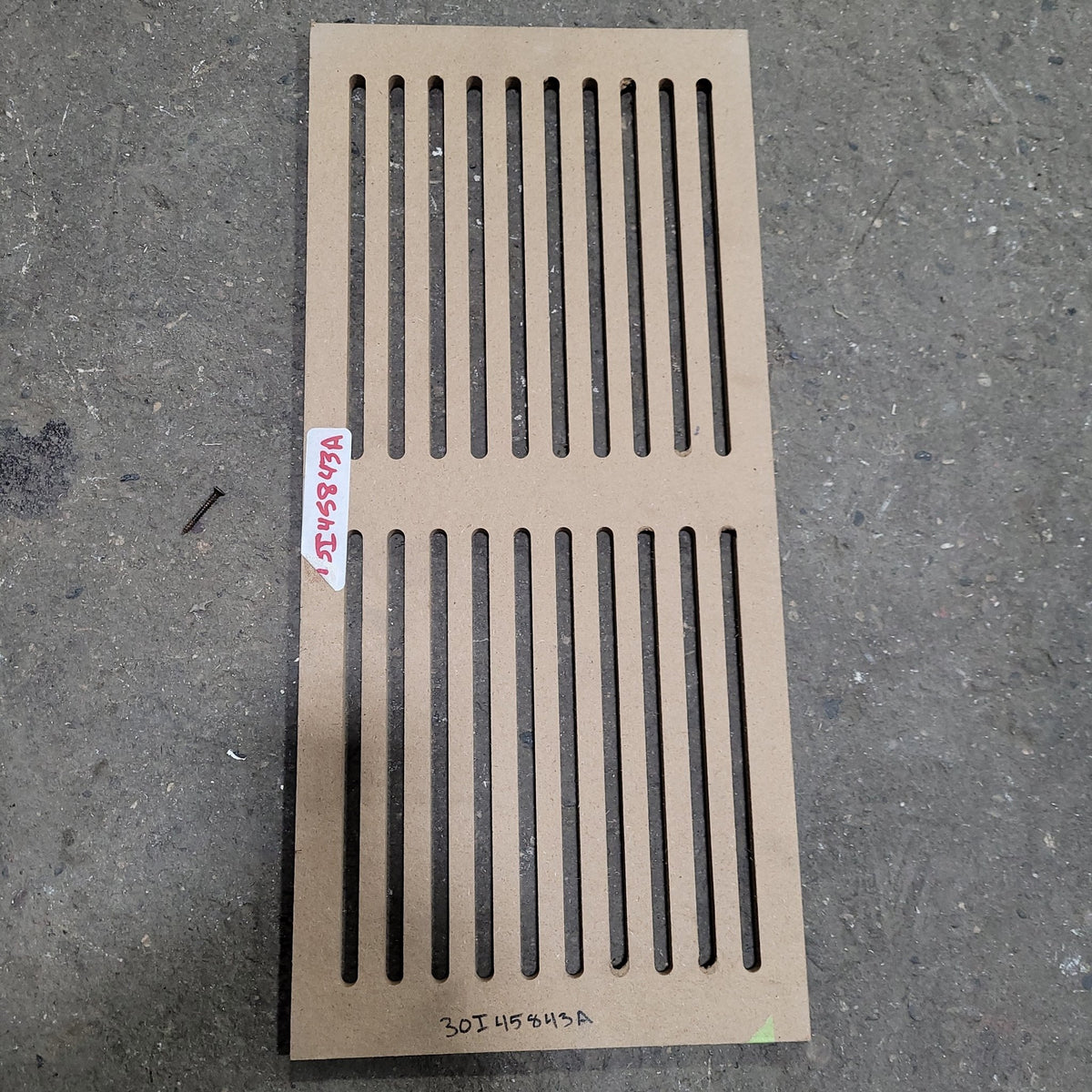 Buy Used Wooden RV Interior Furnace Access Door 22" W X 10" H Online