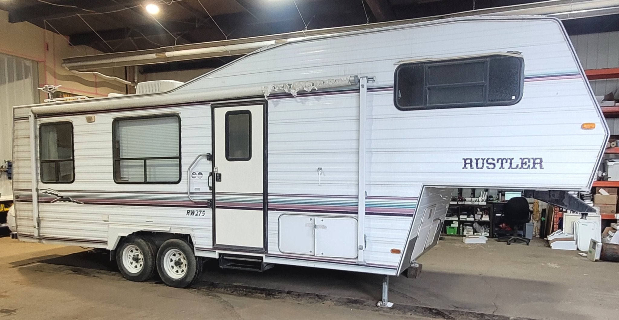 1997 Rustler RW275 Fifth Wheel Parts List - Travelaire Canada - Young Farts RV Parts