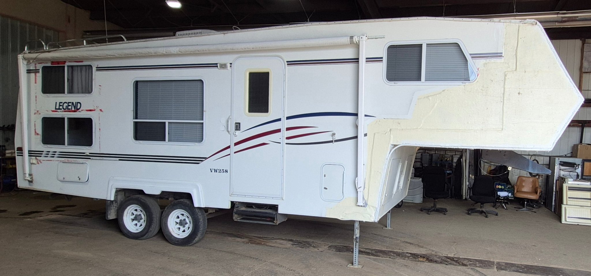 2002 Vanguard W258 Fifth Wheel Parts List - Peak Manufacturing - Young Farts RV Parts