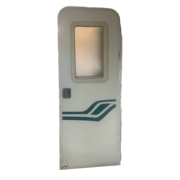 Used RV Entry Doors - Radius Corner