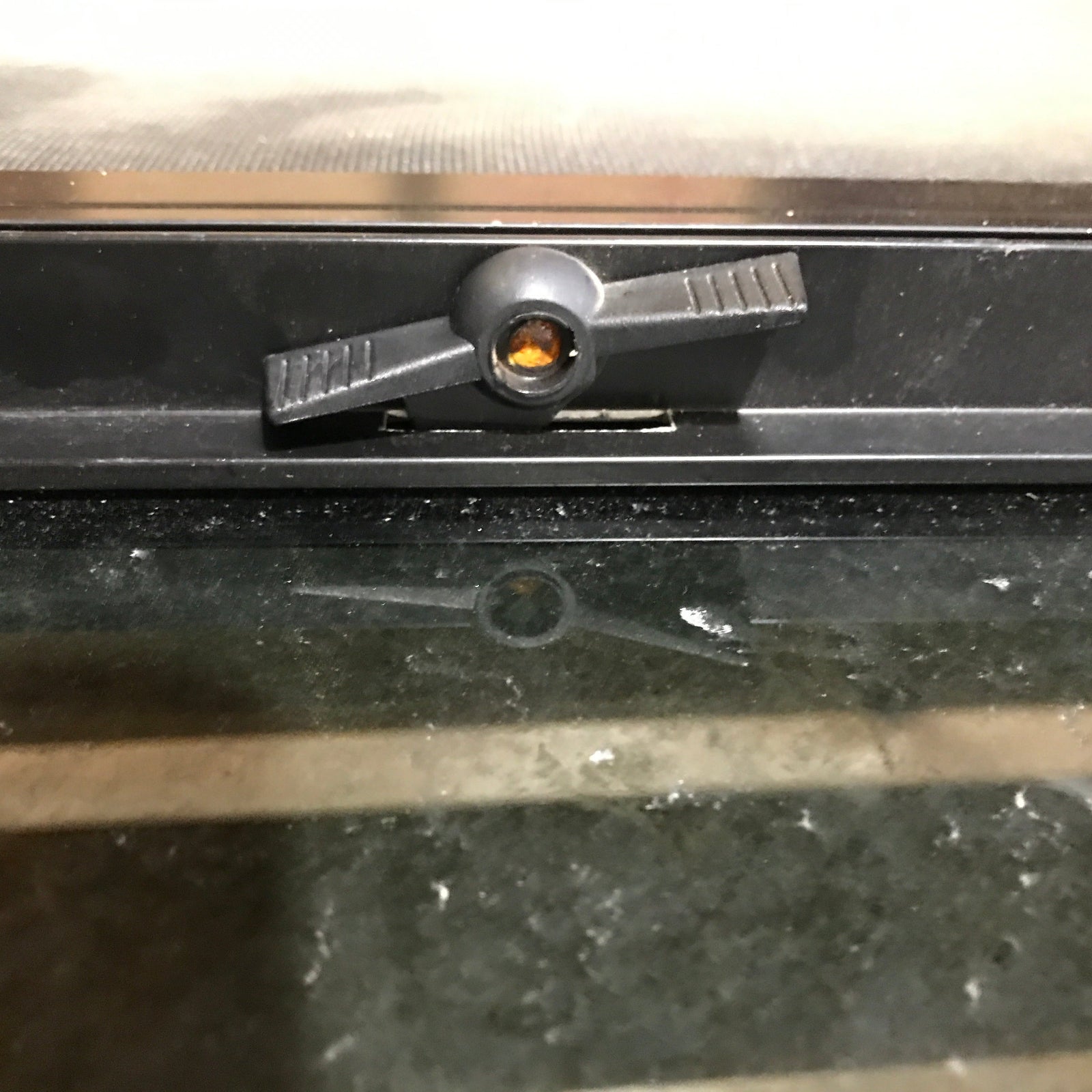 Used Black Radius Opening Window : 35.5