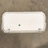 Used White Corner radius cargo door  29 3/4" W x 13 3/4" H x 1"D