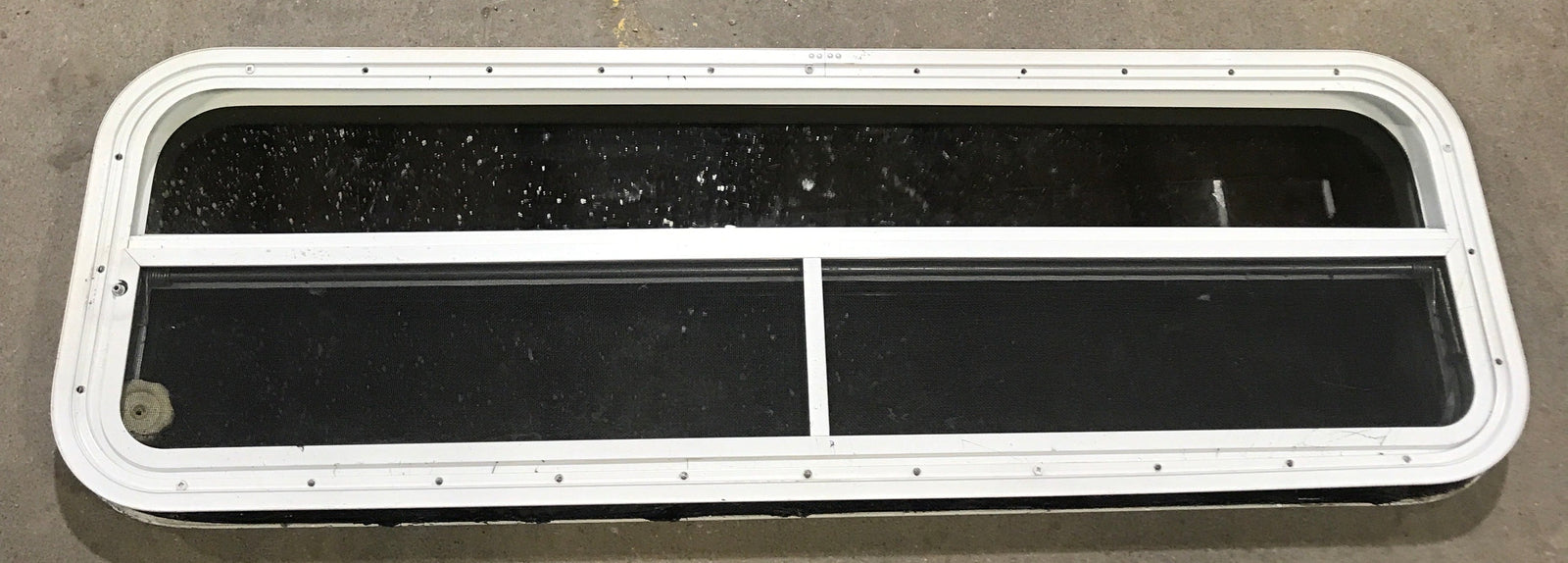 Used White Radius Opening Window : 47 1/2