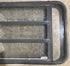 Used Black Radius Opening Window : 35 1/4" W x 21 1/4" H x 1 7/8" D