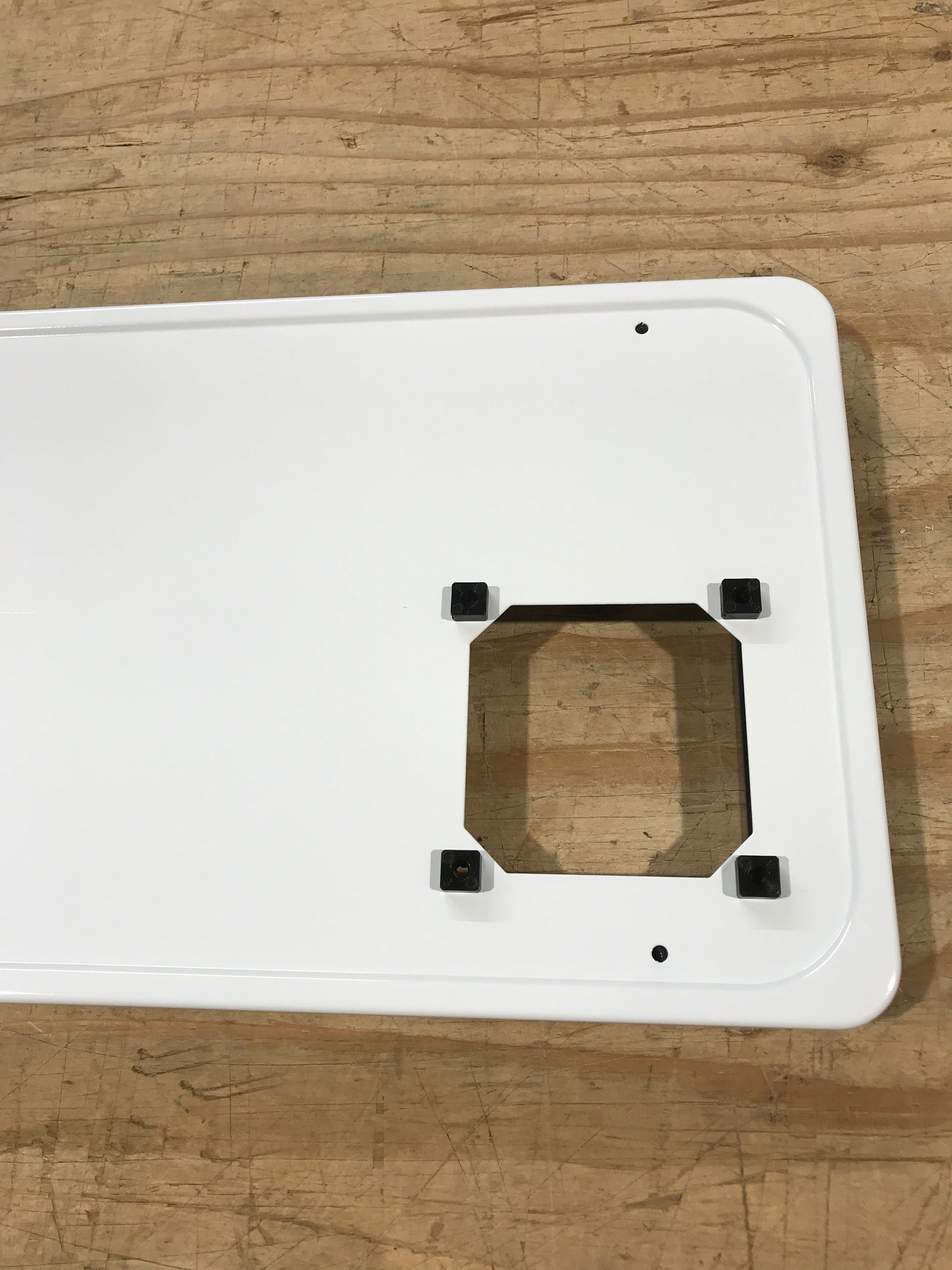Used Dometic Mojave Exterior Furnace Access Door, Artic White - 33002
