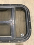 Used Black Radius Opening Window : 24 3/4" W x 15 3/4" H x 1 1/2" D