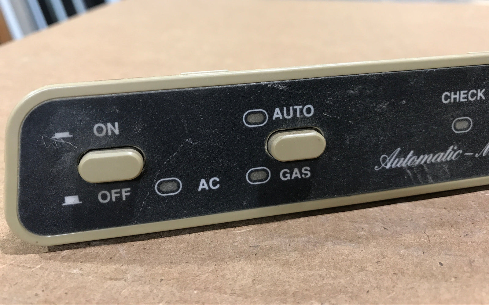 Used Dometic Refrigerator Eyebrow Control Board, 2 Way - 2932884014