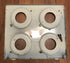Used Magic Chef Oven Metal Main Top Almond 12001571