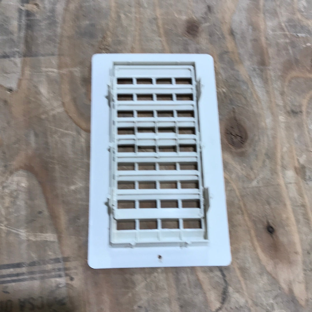 Used Off-White Floor Register