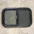 Used Black Radius Opening Window : 23.5" X 14.5" X 1.25" - Young Farts RV Parts