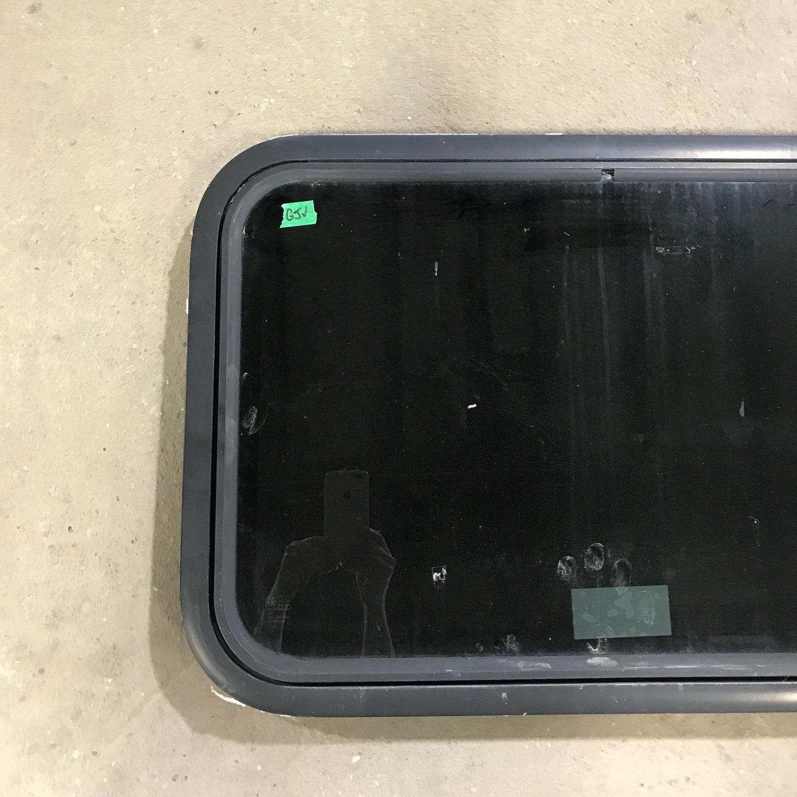 Used Black Radius Emergency Opening Window : 29.5