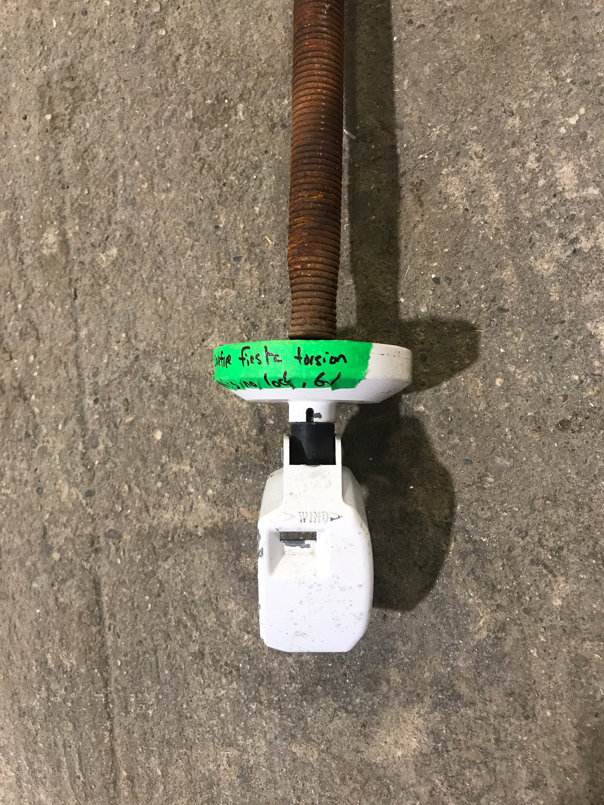 Used Carefree Awning Spring Torsion Assembly Left Hand