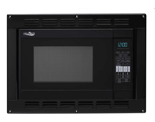 1.1 Black Convection Microwave - Young Farts RV Parts