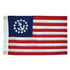 12" x 18" Deluxe Sewn US Yacht Ensign Flag - Young Farts RV Parts