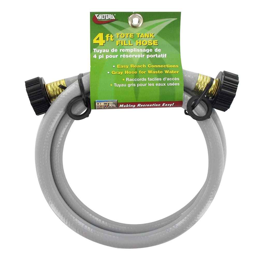 1/2 X 4' Tote Tank Fill Hose - Young Farts RV Parts