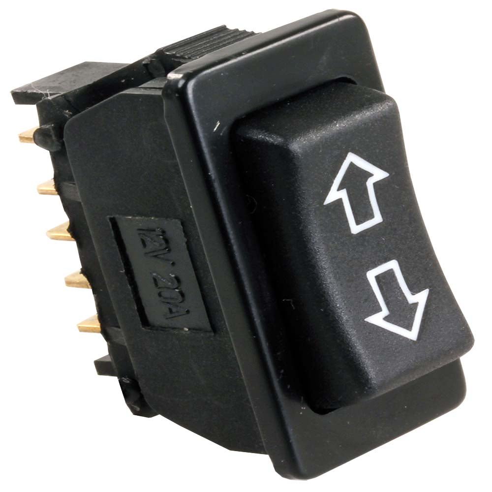 12V Furniture Switch Black - Young Farts RV Parts