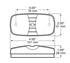 138 Rectangular Clearance Light Amber - Young Farts RV Parts