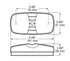 138 Rectangular Clearance Light Red - Young Farts RV Parts