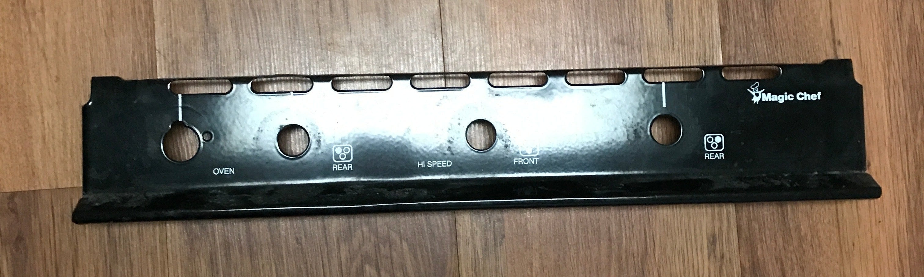 Used Magic Chef Oven Manifold Panel 74007296 - Young Farts RV Parts