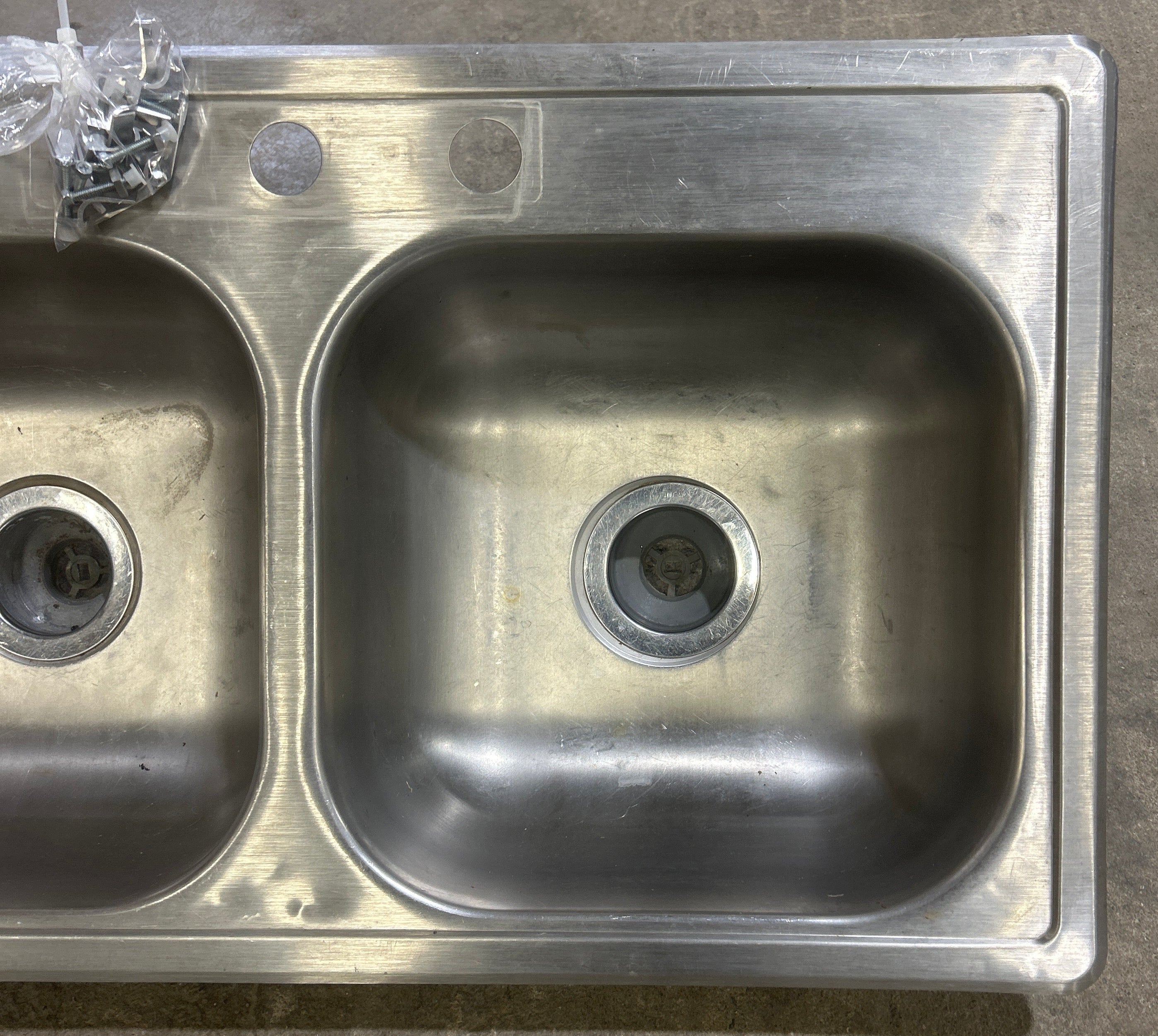 Used RV Kitchen Sink 33” W X 19” L - Young Farts RV Parts