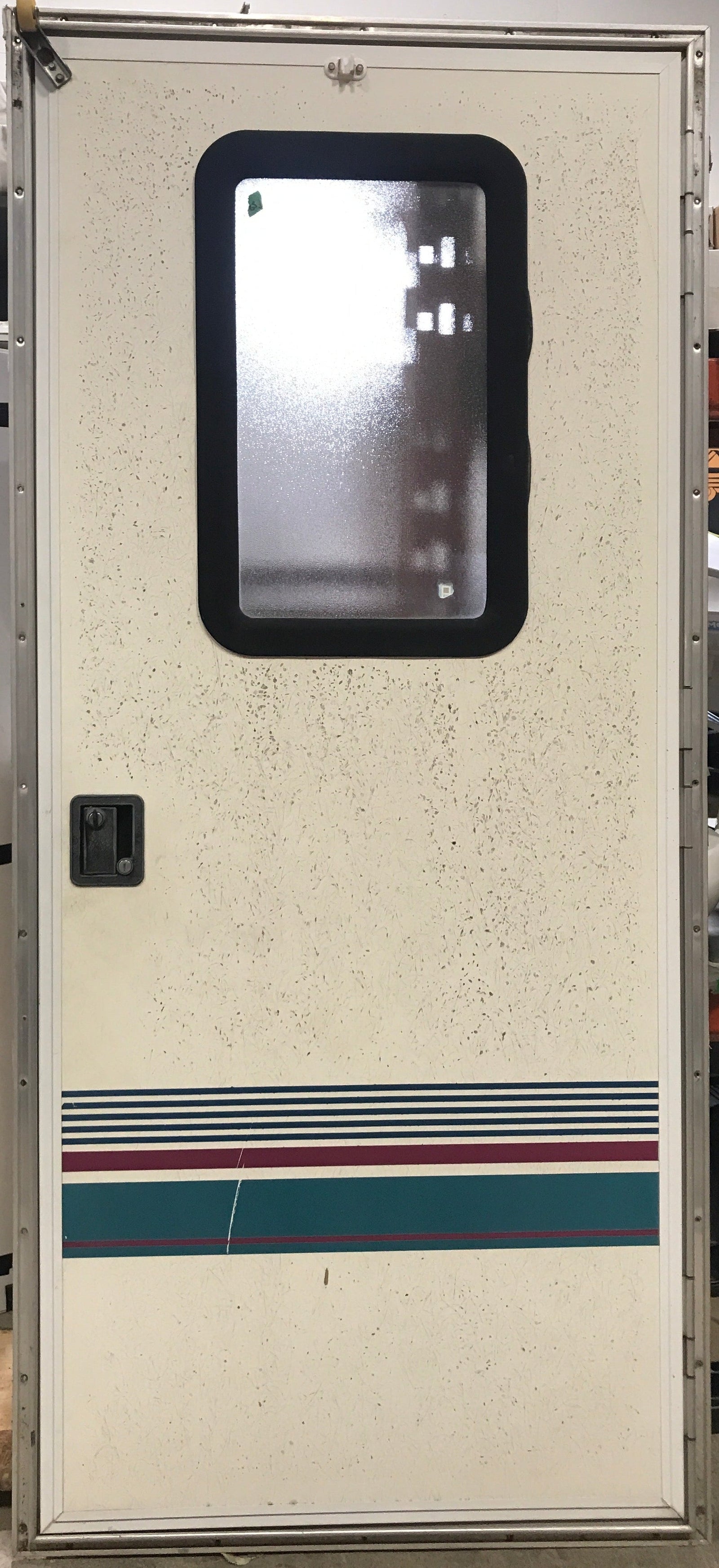 Used RV Square Corner Entry Door 29 1/2