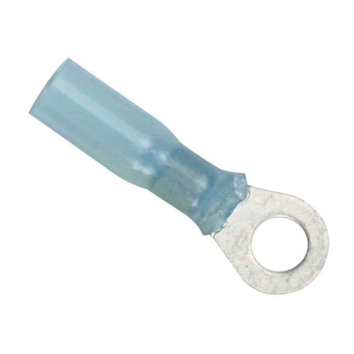16 - 14 Gauge - 1/4" Heat Shrink Ring Terminal - 100 - Pack - Young Farts RV Parts