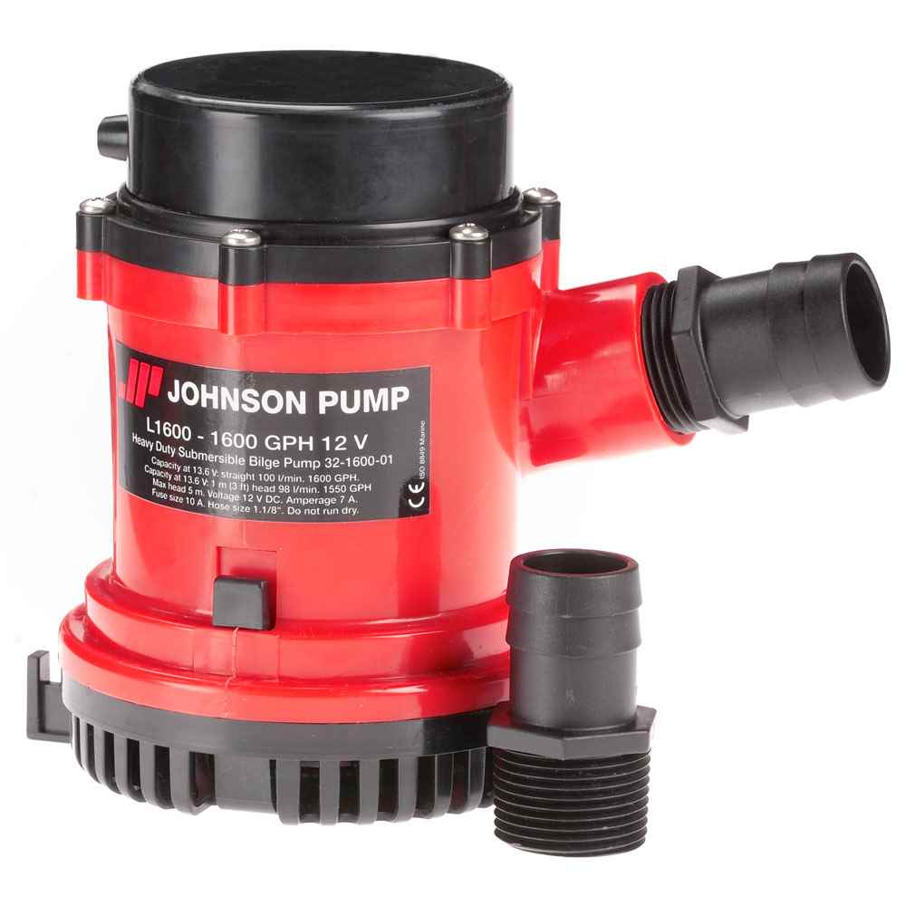1600 GPH Bilge Pump 1 - 1/8