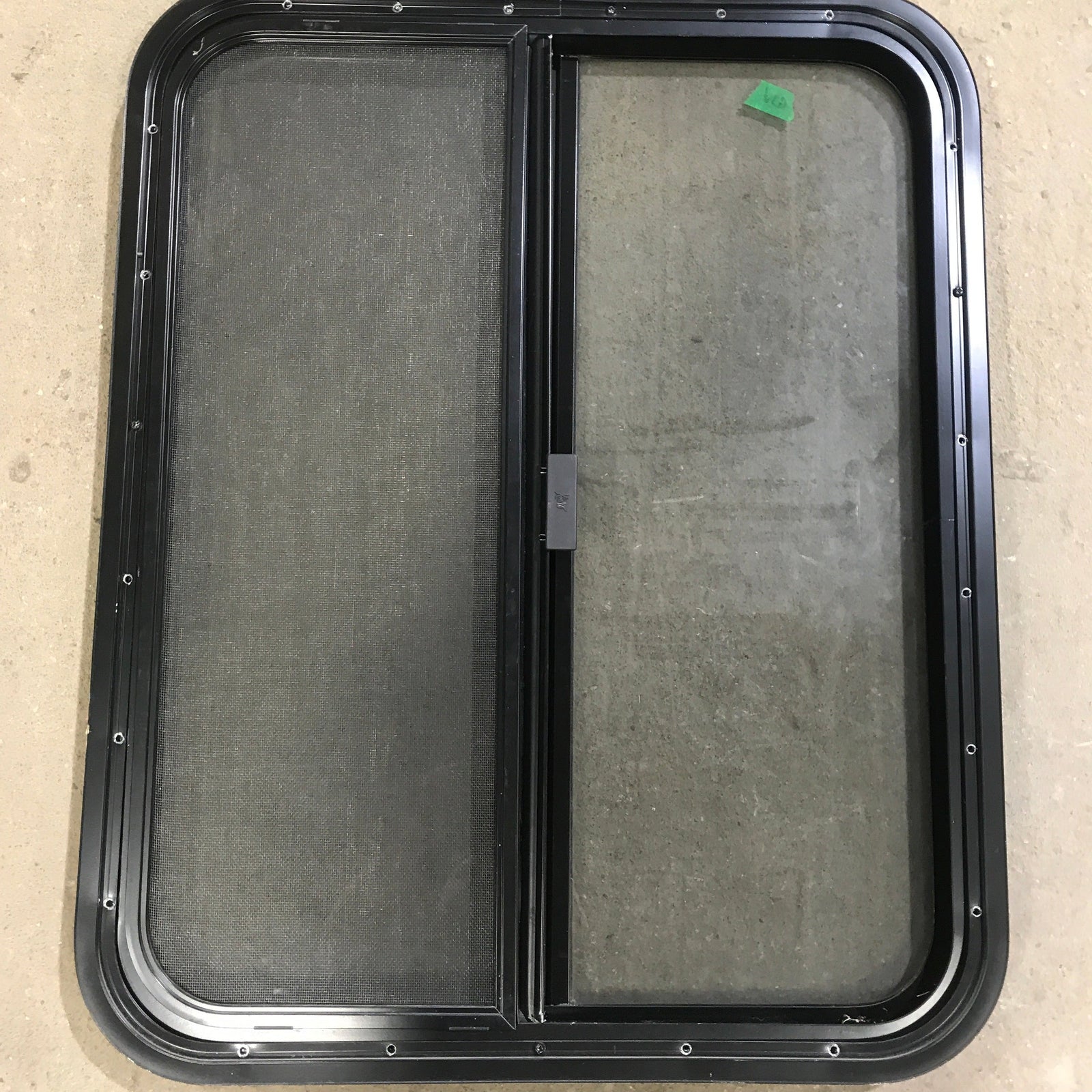 Used Black Radius Opening Window : 23 1/2