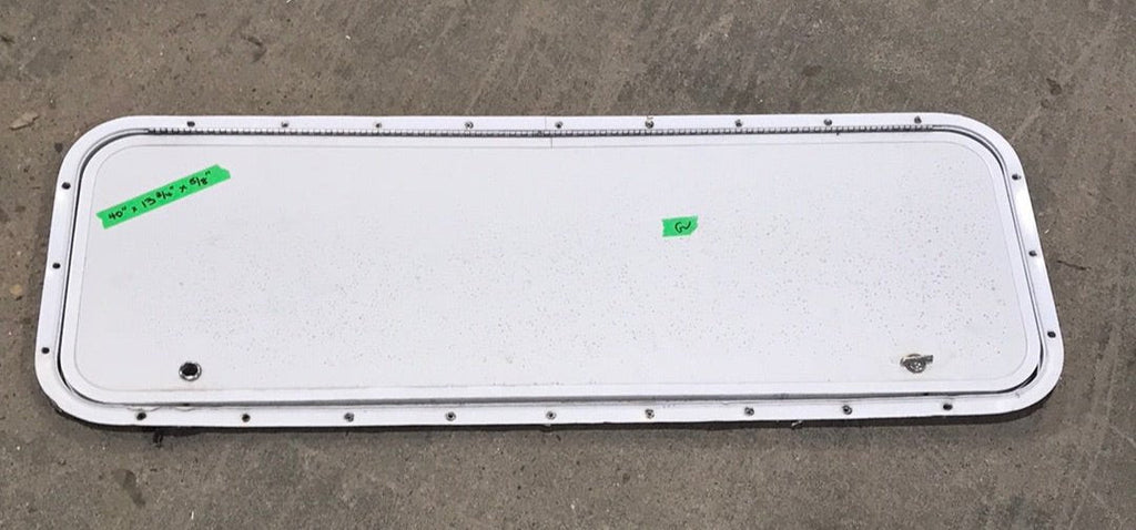 Used Radius Cornered Cargo Door 40" W x 13 3/4" H X 5/8" D