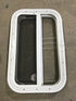 Used White Radius Opening Window : 23 1/4" W X 14 1/2" H X 1 1/2" D