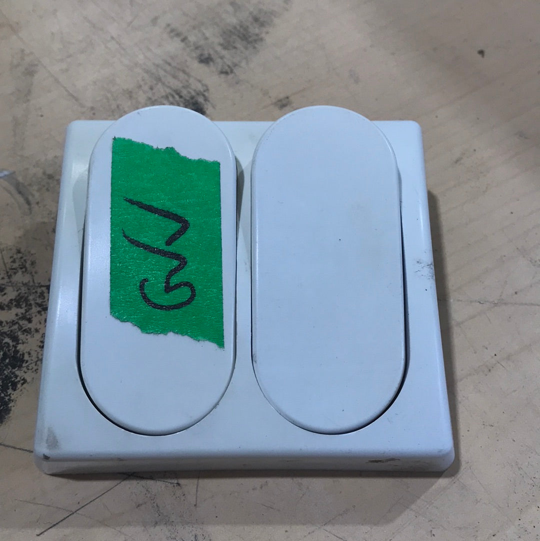 Used 12v RV Double Light Switch
