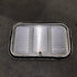 Used Retro NORCOLD 616009/ DOMETIC (P/N UNKNOWN for RM2214R) - Off White Vent Door with Silver Trim