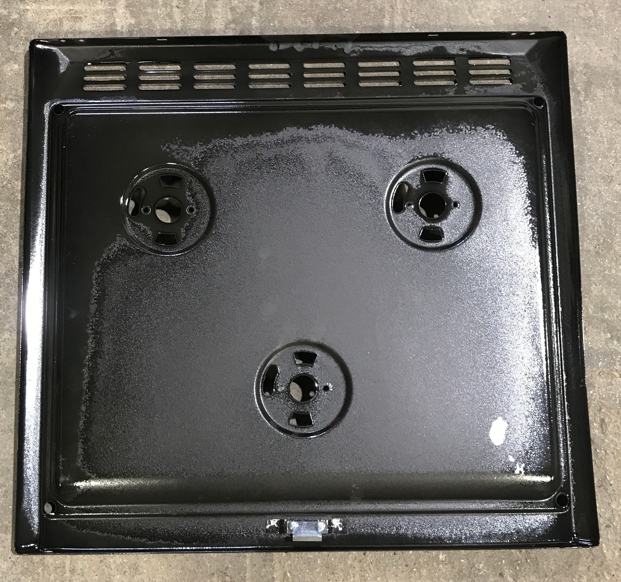 Used Suburban 3-Burner Main Top, Black - 102582BK