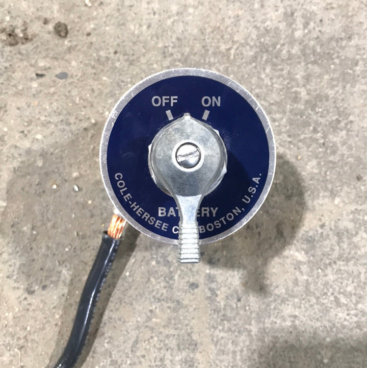 USED Battery Disconnect Switch SINGLE POLE OFF-ON 6-36VDC W/LEVER - Young Farts RV Parts