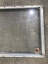 Used Silver Square Non-Opening Window: 28 3/4" W x 18 1/4" H x 1" D
