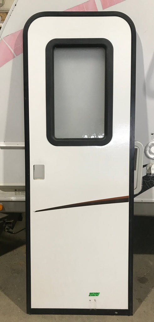 Used RV Radius Entry Door 71" x 25"