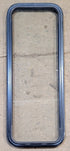 Used Black Radius Non Opening Window : 17 1/4" W x 47 1/4" H x 1" D - Young Farts RV Parts