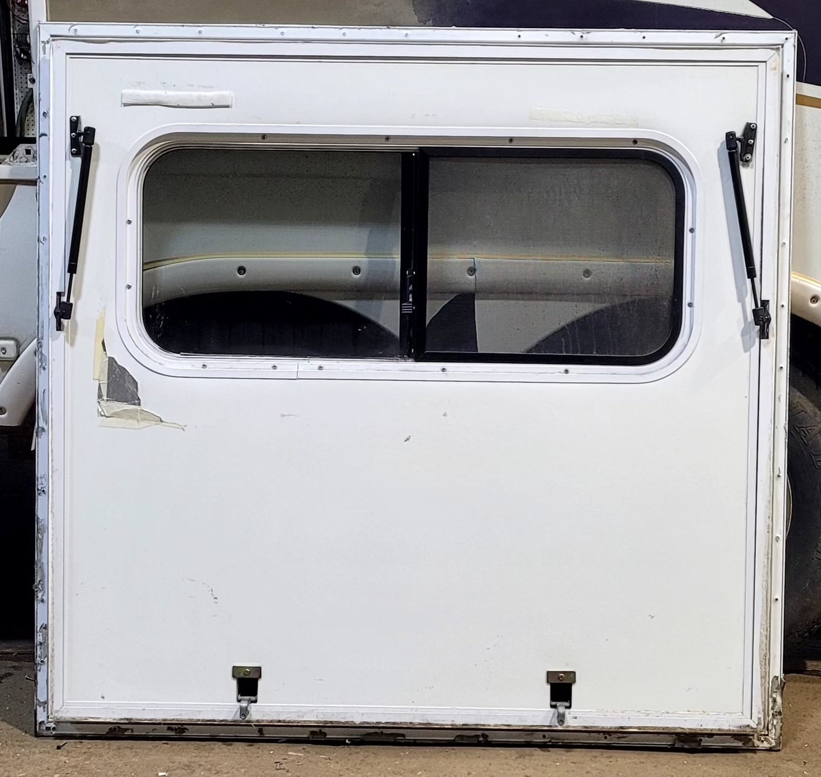Used Square Storage/ Teardrop Trailer Entry Door 46 5/8