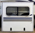 Used Square Storage/ Teardrop Trailer Entry Door 46 5/8" W x 43 7/8" H - Young Farts RV Parts
