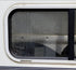 Used Square Storage/ Teardrop Trailer Entry Door 46 5/8" W x 43 7/8" H - Young Farts RV Parts