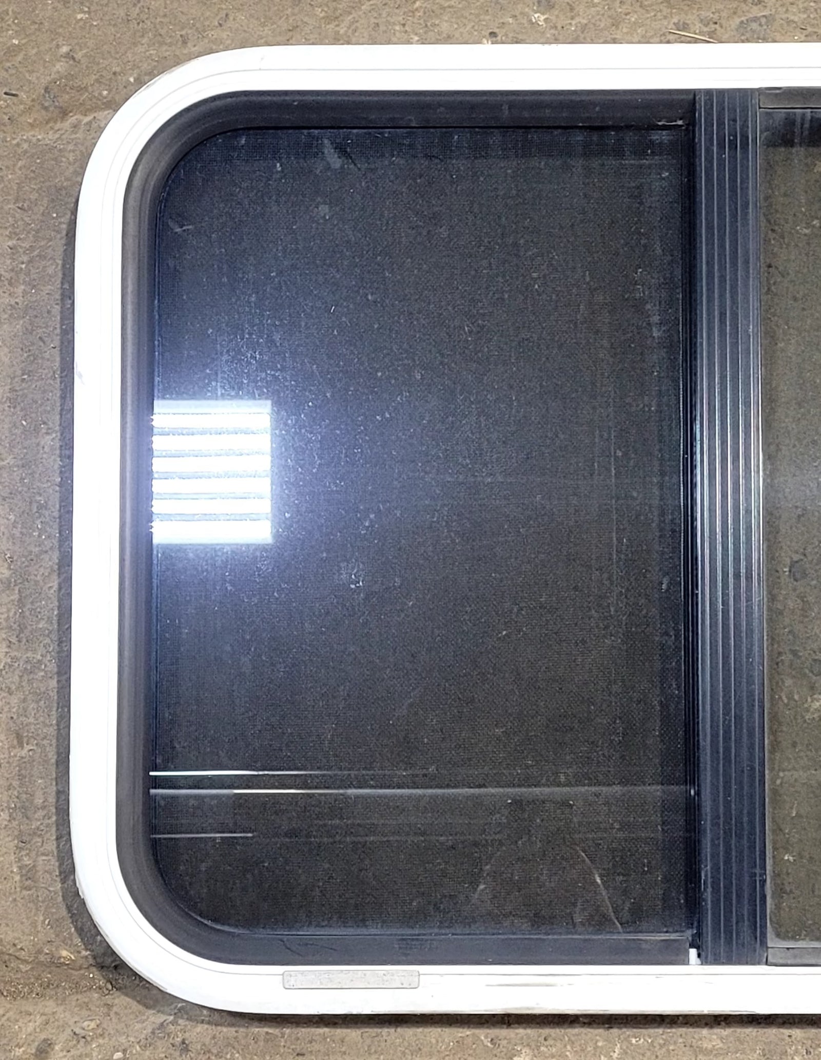 Used White Radius Opening Window : 30 1/4