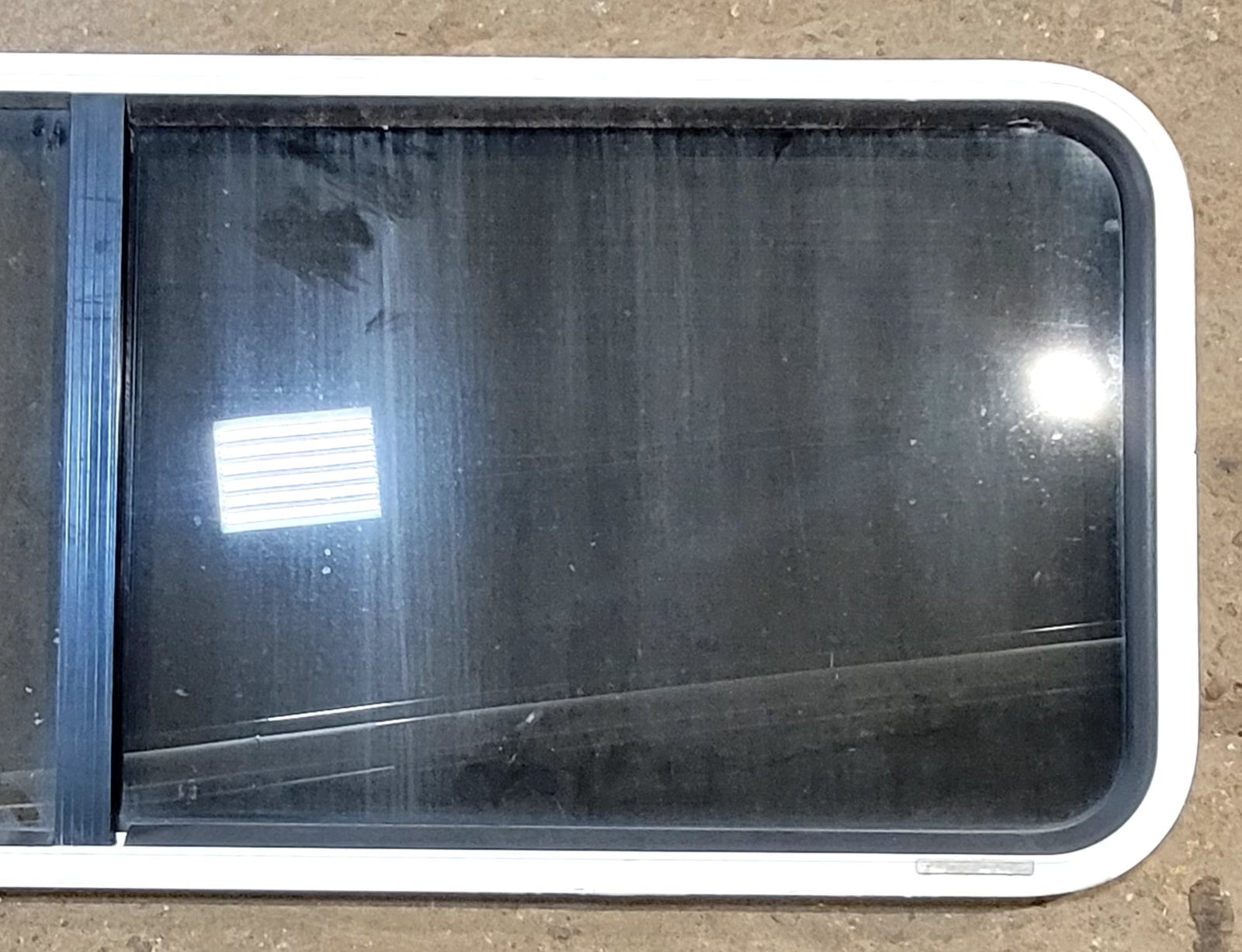 Used White Radius Opening Window : 60 1/4