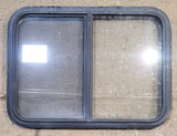 Used Black Radius Opening Window : 29 1/4