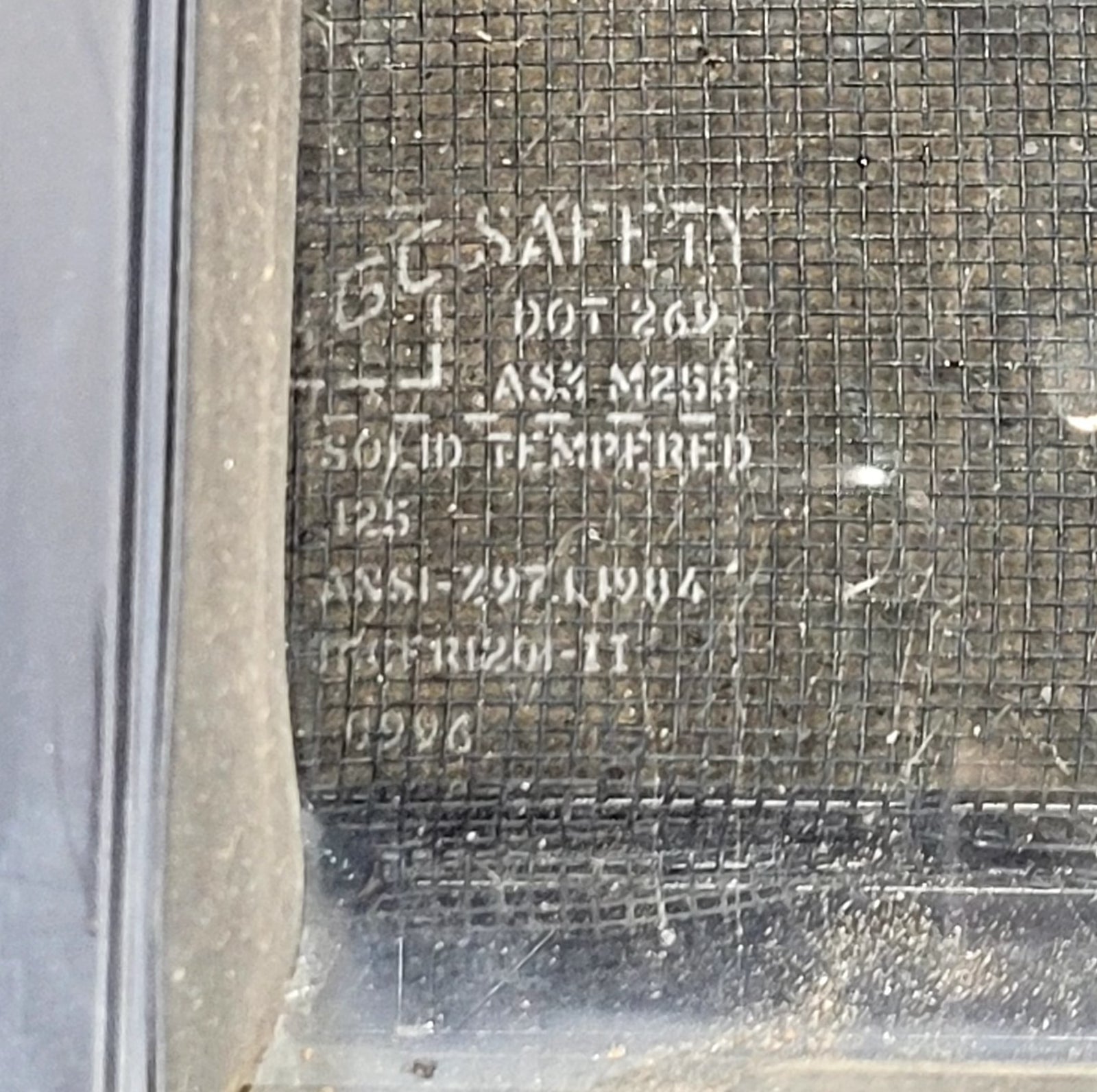 Used Black Radius Opening Window : 47 3/4